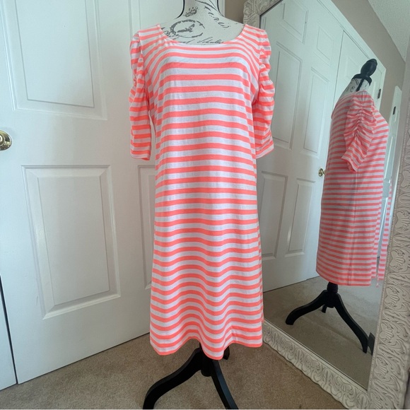 Lilly Pulitzer Dresses & Skirts - Lilly Pulitzer Kayley Dress in Sunrise Orange